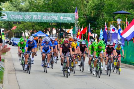 TOEG Racers at finish line