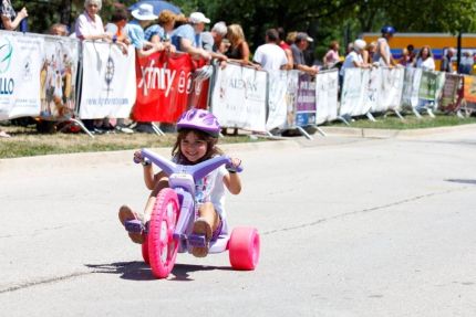 Big Wheel girl racer at TOEG