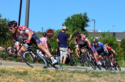 Cyclist in turn before crash at Tour of Elk Grove