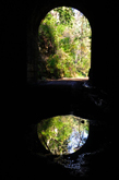 Tunnel Entrance with Reflection