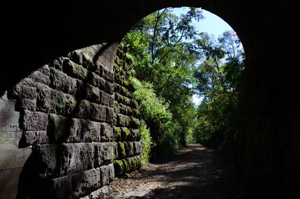 Southern Tunnell Entrance on Badger State Trail
