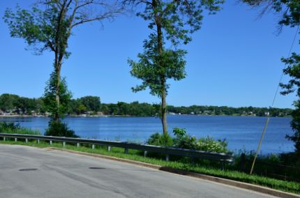 View of Long Lake from the road