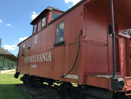 Traincar display in Morrow