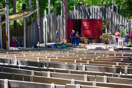 Stage of Outdoor Theater