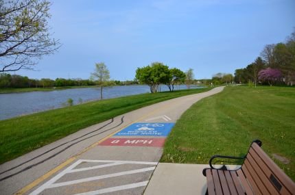 The rules on the path on the path around Lake Arlington