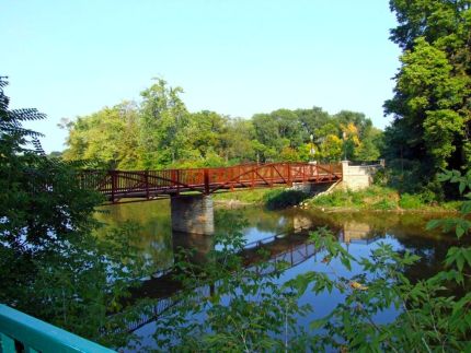 Bridge over the Root River