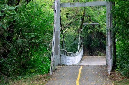 Crooked Bridge on Virgil Gilman Trail