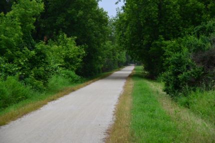 The White River Trail near Burlington