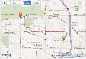 Palatine Trail Interactive GPS Map