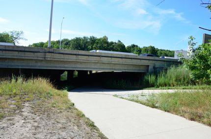 DPR Trail under Tri-State tollway