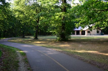 Pavilion next to NB bike trail