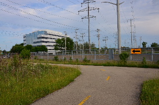 Building at end of bike trail