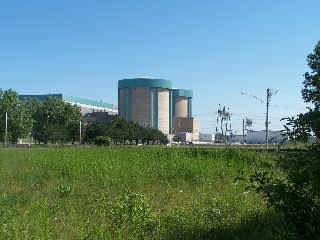 The nuclear power plant near Ill State Beach park