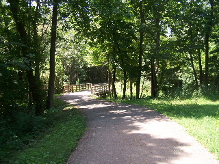 bridge on the River bend Trail