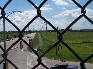 A view of the north end of the Randall Road Trail