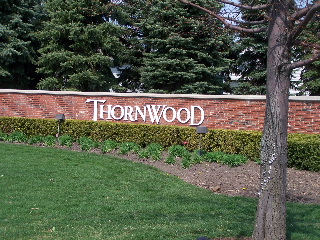 Thornwood sign along the Silver Glen trail