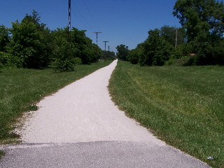 RM Bike trail near Waukegan Illinois