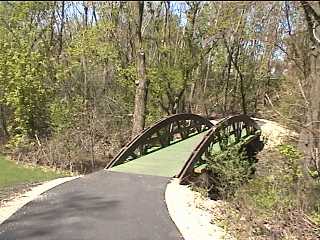 Bridge on Palatine Bike trail