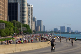 Lake Shore Drive turn after the river