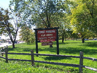 The Elk Herd sign at Arlington Hts Rd and Higgins (Rt 72)