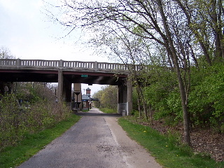 Tall Bridge on Green Bay Trail