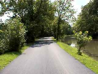 Canal and bike trail