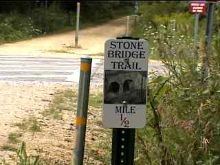 Stone Bridge Trail intersection on LPT